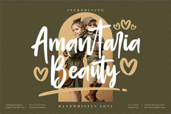 Amantaria Beauty: A Practical Guide to Using Modern Brush Script Typography