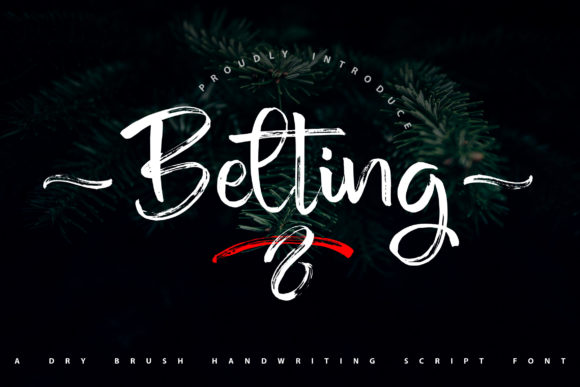 Belting Font: The Romantic Brushed Script for Modern Design