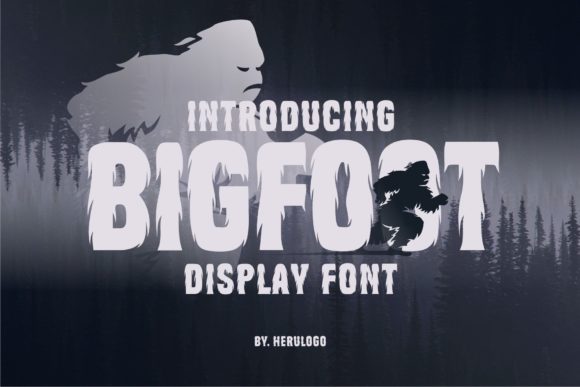 Bigfont: The Brushed Display Typeface That Commands Attention