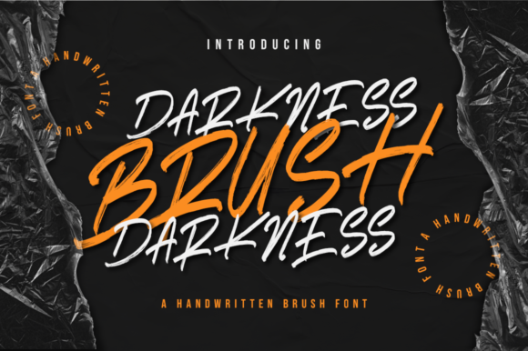 Darkness Brush: Integrating a Modern Urban Font into Your Creative Workflow