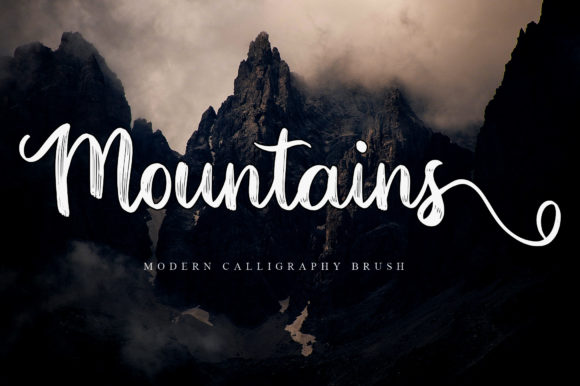 Elevating Brand Identity: The Strategic Role of the Mountains Brushed Script in Modern Design