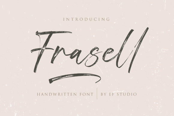 Frasell: The Delicate Script Font for Elegant Designs