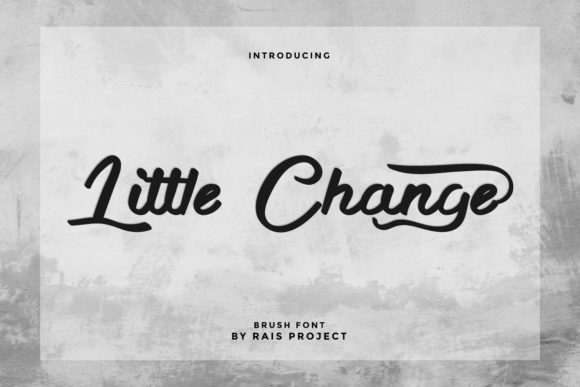 Little Change: A Versatile Brushed Handwritten Font