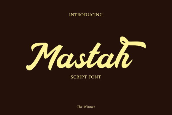 Mastah: Integrating Bold Handwritten Typography into Professional Workflows