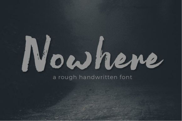 Nowhere: Elevating Brand Identity with Authentic Handwritten Typography