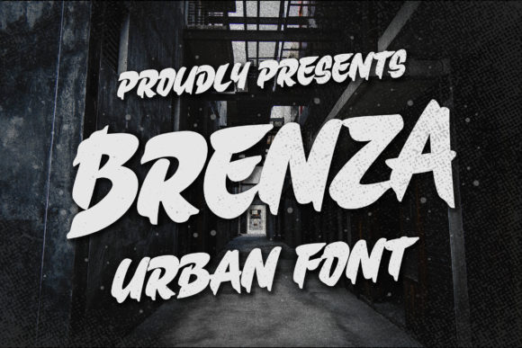 Unleashing Urban Energy: A Deep Dive into the Brenza Display Font