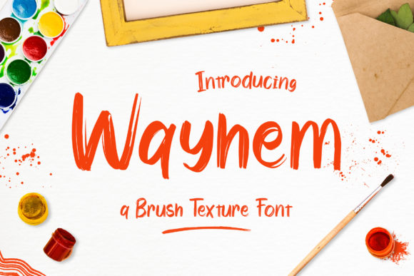 Wayhem: The Brushed Handwritten Font That Brings Confidence to Your Designs
