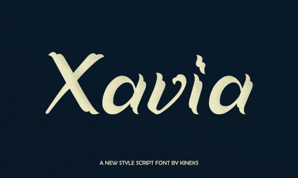 Xavia Font Review: Evaluating the Paint-Brushed Script for Modern Design Projects